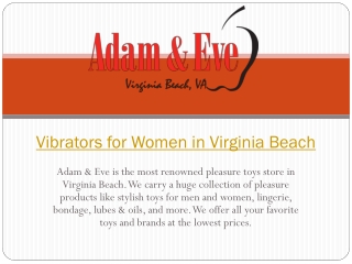 Best Vibrators for Women in Virginia Beach