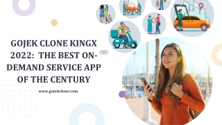 Gojek Clone Kingx 2022