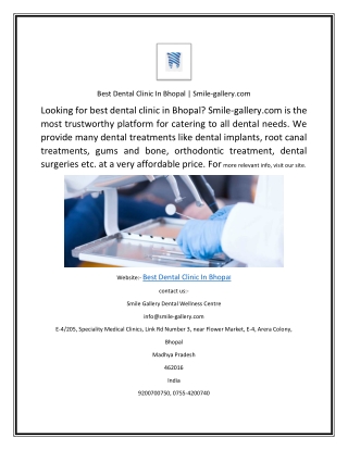 Best Dental Clinic In Bhopal  Smile-gallery