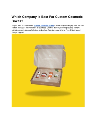 Which Company Is Best For Custom Cosmetic Boxes_