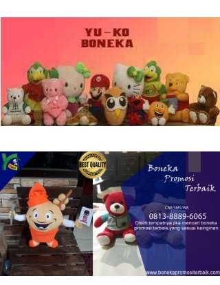 {0813 8889 6065} CALL DAN WA  Pabrik Boneka Yu Ko Jakarta