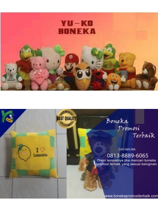 {0813 8889 6065} CALL DAN WA  Pabrik Boneka Promosi Jakarta