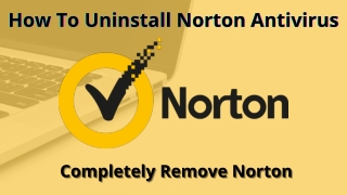 How to Uninstall Norton Antivirus