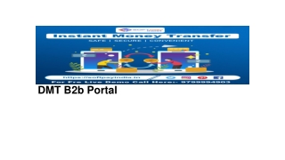 DMT B2b Portal