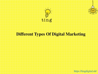 Different Types Of Digital Marketing