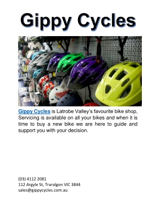 Gippy Cycles.Doc