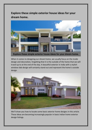 Explore these simple exterior house ideas for your dream home.-converted