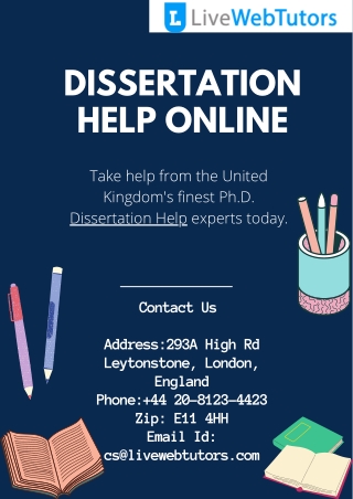 Dissertation Help By Professional Dissertation Writers