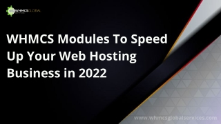 WHMCS Modules To Speed Up Your Web Hosting Business in 2022