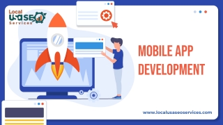 MOBILE APP DEVELOPMENT - LOCAL USA SEO SERVICE