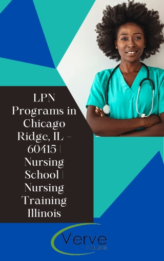 LPN program in chicago Ridge,IL