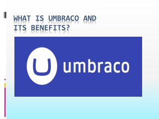 What is Umbraco and its Benefits