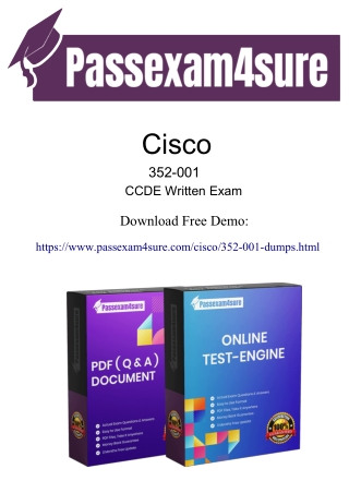 352-001 Dumps PDF And Latest Cisco 352-001 Exam Questions