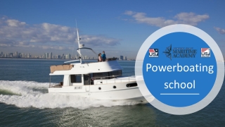 A high range Powerboating training School at Newport Beach