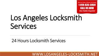 Los Angeles Locksmith Services