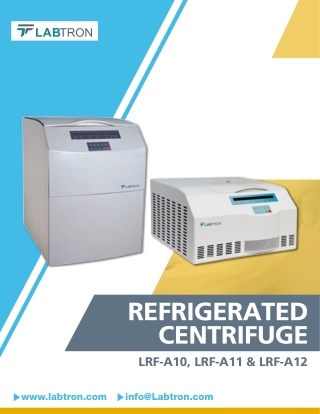Refrigerated-Centrifuge-LRF-A1-series
