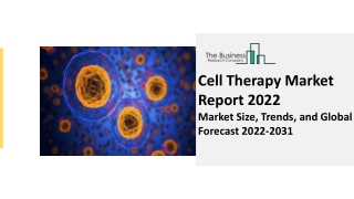 Cell Therapy Market