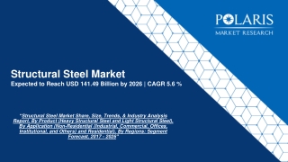Structural Steel Market Size Strong Revenue and Competitive Outlook