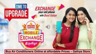 Buy Air Conditioners Online at affordable Prices – Sathya Store