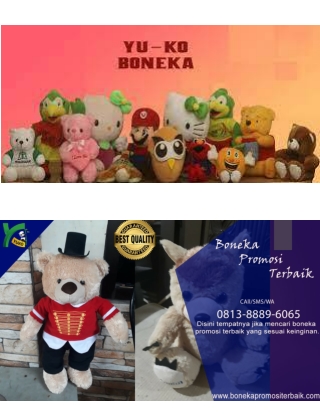 {0813 8889 6065} CALL DAN WA  Pabrik Souvenir Boneka Jakarta