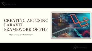 Creating API using Laravel framework of PHP
