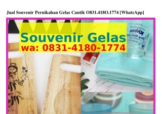 Jual Souvenir Pernikahan Gelas CantikJual Souvenir Pernikahan Gelas Cantik Ô8౩I_