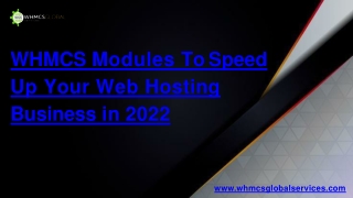 WHMCS Modules To Speed Up Your Web Hosting Business in 2022
