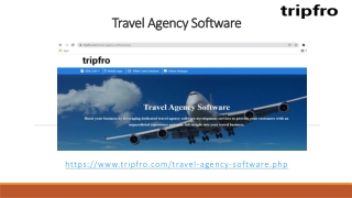 Travel Agency Software
