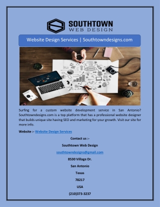 Website Design Services | Southtowndesigns.com