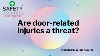 Are door-related injuries a threat