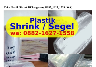 Toko Plastik Shrink Di Tangerang(1)Toko Plastik Shrink Di Tangerang Ö88ᒿ~lϬᒿᜪ~l5