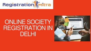 Online Society Registration in Delhi