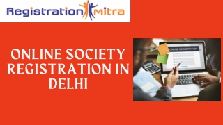 Online Society Registration in Delhi
