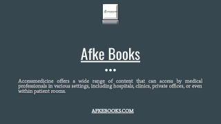 Accessmedicine Subscription