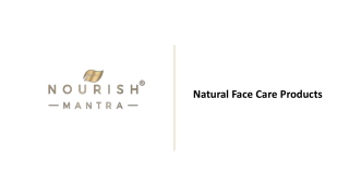 Natural Face Care Products in USA
