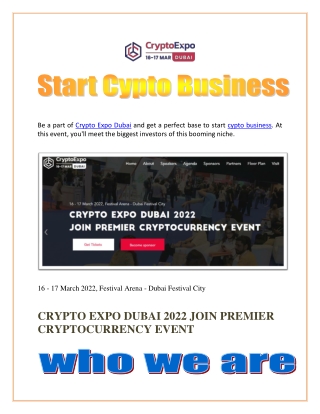 Start Cypto Business