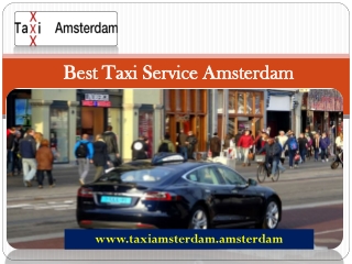 best taxi service Amsterdam