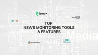News Media Monitoring Tools