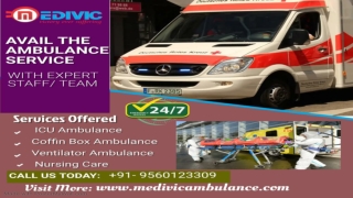 Medivic Ambulance Service in Ranchi and Railway Station: ICU Setup Service