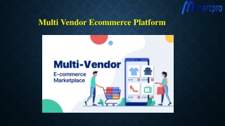 Multi Vendor eCommerce Platform