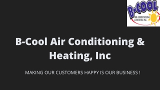 B-Cool Air Conditioning & Heating, Inc