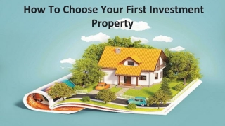 Make A Good Investment In Real Estate