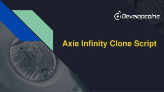 Axie Infinity Clone Script - Developcoins