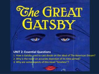 Introduction to The Great Gatsby