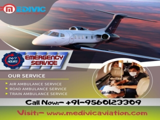 Transfer Your Loved One Quickly by Medivic Air Ambulance in Bangalore