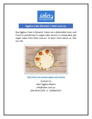 Isher Eggless Bakers