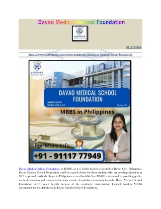 Davao Medical School Foundation
