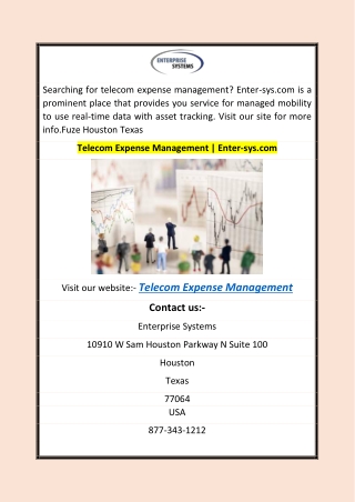 Telecom Expense Management | Enter-sys.com