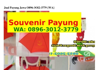 Jual Payung Jawa Ô8ᑫϬ·3ÔI2·377ᑫ[WA]