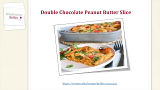 Double Chocolate Peanut Butter Slice